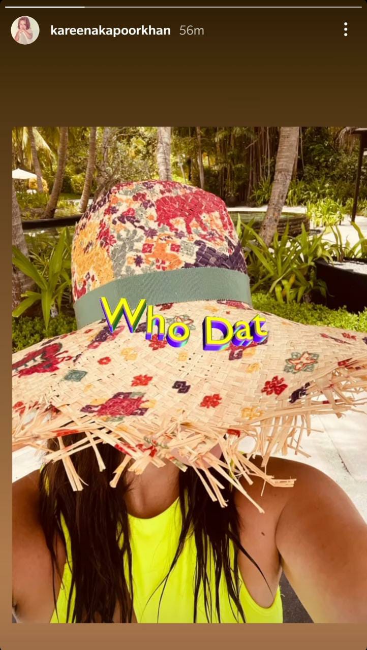 kareena kapoor instagram story, 