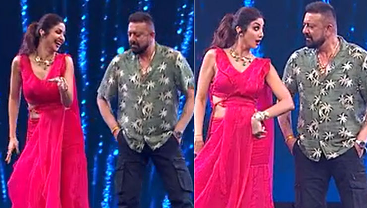 Shilpa Shetty Ki Sexy Video Chut - Shilpa Shetty and Sanjay Dutt set the stage on fire as they dance to Aaila  Re Ladki Mast Mast