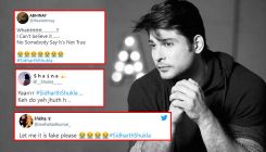 Sidharth Shukla passes away; actor's fans left shattered and numb