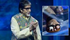 Amitabh Bachchan shares pic of his fractured toe from KBC13 sets; says, 