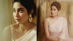 Janhvi Kapoor looks like a timeless beauty in Manish Malhotra’s dreamy saree; fans call her ‘insanely elegant’
