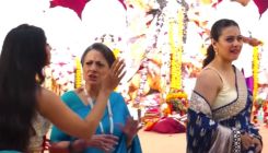 Kajol tells sister Tanishaa Mukerji to 'shut up'; mom Tanuja shushes them; Watch