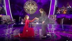 KBC 13: Kriti Sanon going down on one knee for Amitabh Bachchan is the sweetest thing you will see today
