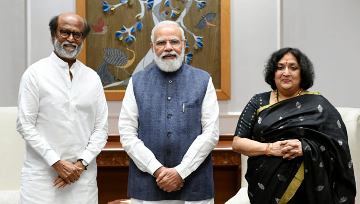 rajinikanth, pm modi, dadasaheb phalke award