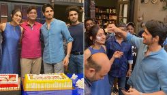 Sidharth Malhotra gives birthday girl Rakul Preet Singh a 'cake facial' as she celebrates with team Thank God