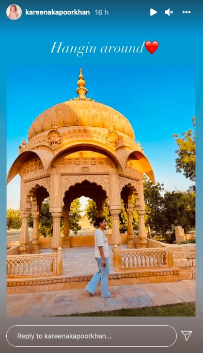Kareena Kapoor Khan, Rajasthan, Taimur Ali Khan