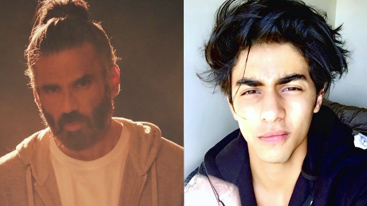 suniel shetty, shah rukh khan, shah rukh khan son, aryan khan, aryan khan star kid, aryan khan son of shah rukh khan, srk,
