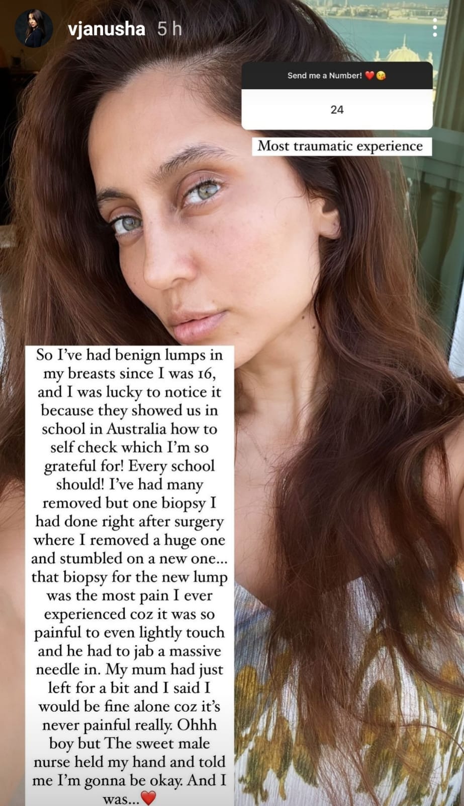 Anusha Dandekar, traumatic experience,