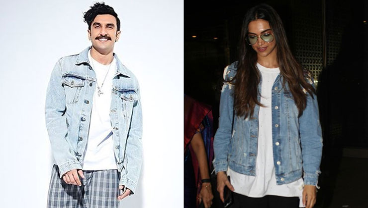 Deepika Padukone, Ranveer Singh, similar dress