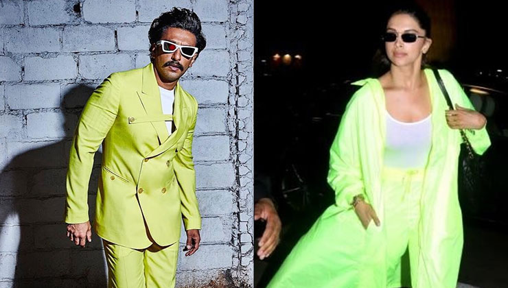Deepika Padukone, Ranveer Singh, similar dress