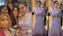 Anushka Ranjan and Aditya Seal wedding: Actress looks mesmerizing as she dresses up in a lilac lehenga