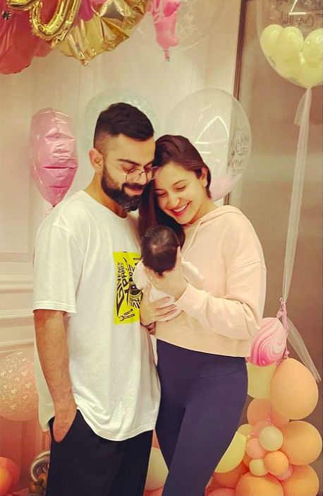 Anushka Sharma, Virat Kohli, Vamika