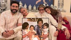 Amitabh Bachchan, wife Jaya cuddling baby Abhishek & Shweta in throwback photo on Diwali is heartwarming