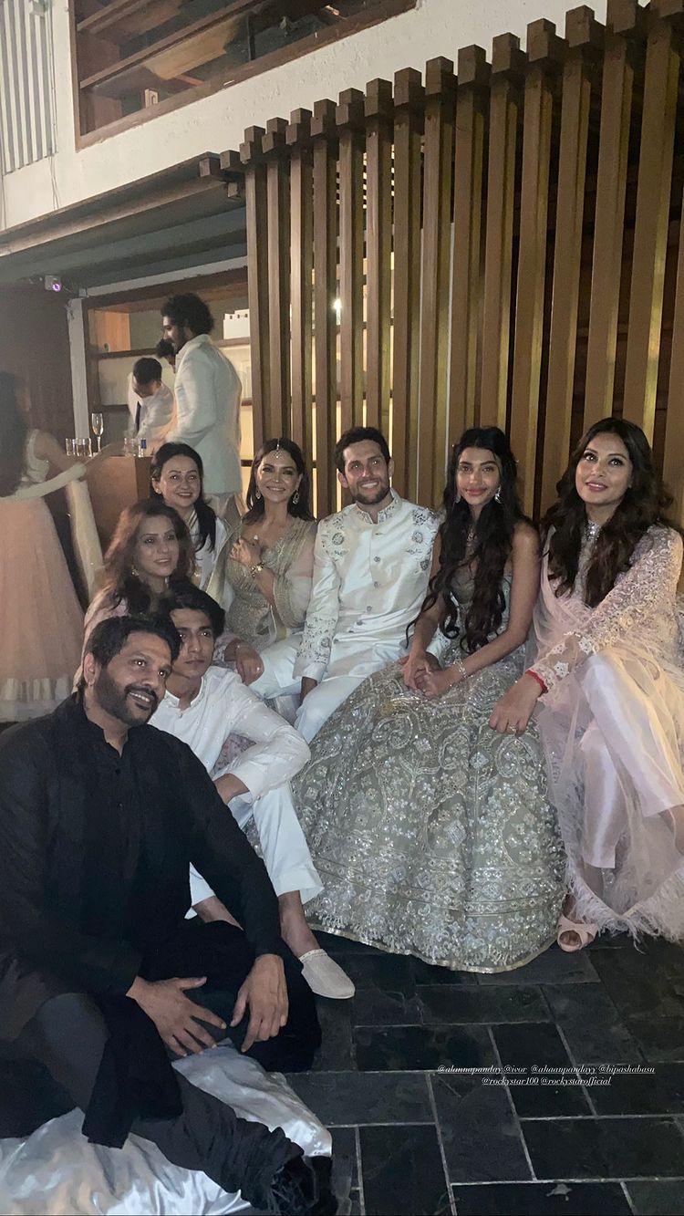 alanna panday, alanna panday engagement, alanna panday engagement pics, bipasha basu, lara dutta,