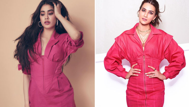 Janhvi Kapoor, Kriti Sanon, Fashion face off