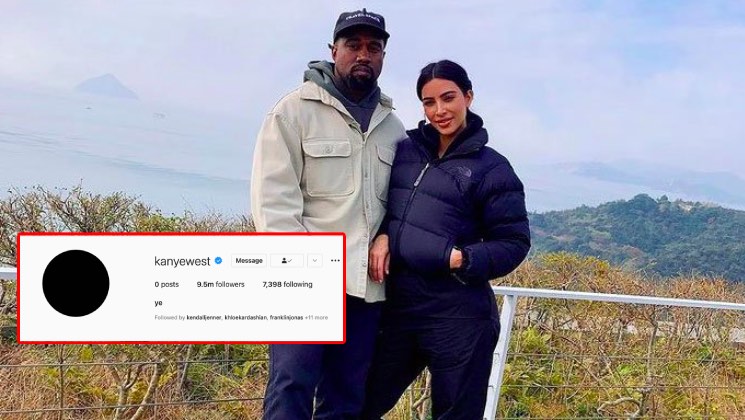 Kanye West, Kim Kardashian, deletes instagram posts