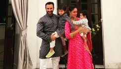 Kareena Kapoor gets distracted by Jeh in family photo with Saif Ali Khan and Taimur; shares glimpse of Diwali celebrations at Pataudi Palace