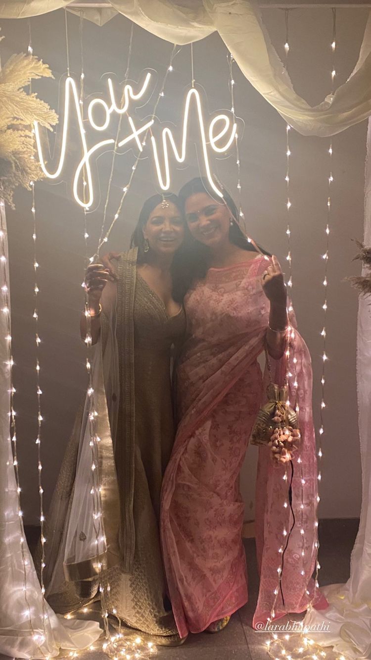 alanna panday, alanna panday engagement, alanna panday engagement pics, bipasha basu, lara dutta,