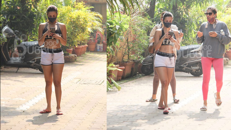 malaika arora, malaika arora gym photos, malaika arora and arjun kapoor,