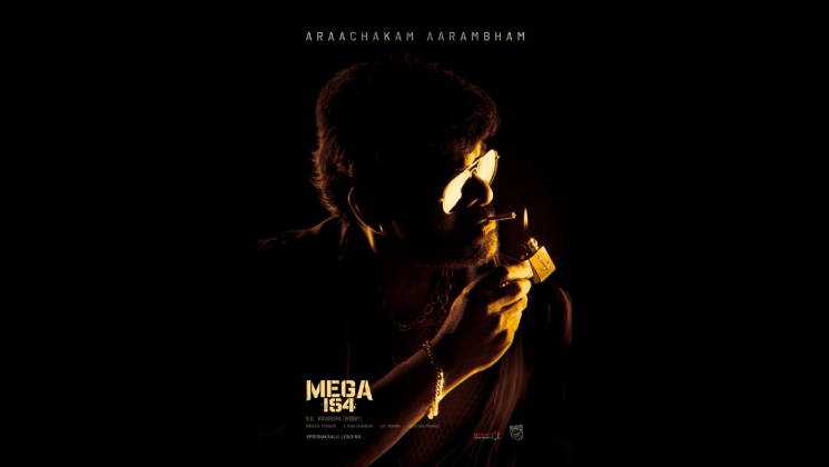 Mega 154, Chiranjeevi, Chiranjeevi first look, Chiranjeevi upcoming movies