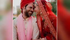 Patralekhaa has inscribed her love for Rajkummar Rao on wedding dupatta in Bengali, Here’s what the text says