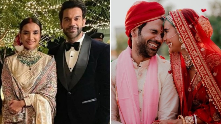 rajkummar patralekha first reception pic