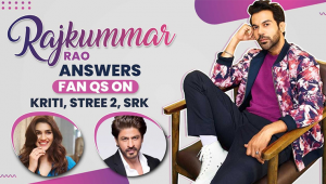 Rajkummar Rao answers Fan Qs on love for Shah Rukh Khan, Kriti Sanon, Stree 2 & Roohi failure