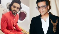 Ranveer Singh discusses fashion trends with Karan Johar midair on a flight, Watch