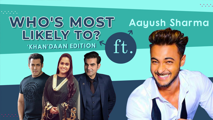 Salman Khan, Aayush Sharma, Arpita Khan Sharma