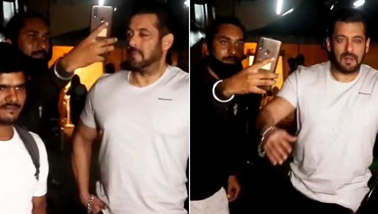 salman khan, fan, spotted,