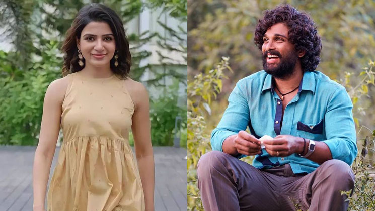 samantha, pushpa, allu