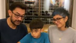 Aamir Khan and ex wife Kiran Rao come together to celebrate son Azad's birthday, see PICS