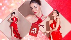 Ananya Panday stuns in red ruffle dress & the cost will leave you amazed