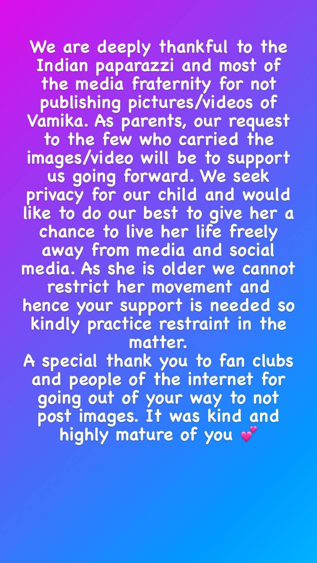 anushka sharma instagram, virat kohli, vamika,