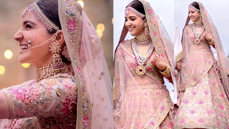 Anushka Sharma, sabyasachi lehenga, costliest bridal outfit