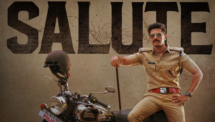 dulquer salmaan, salute, salute poster, salute release date