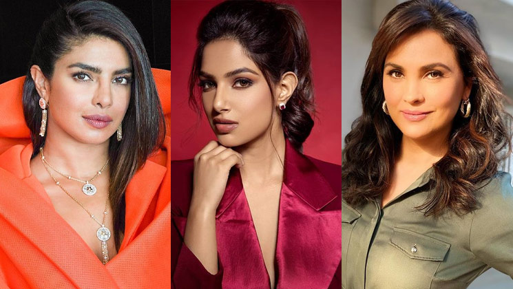 miss universe 2021, harnaaz sandhu, priyanka chopra, lara dutta,