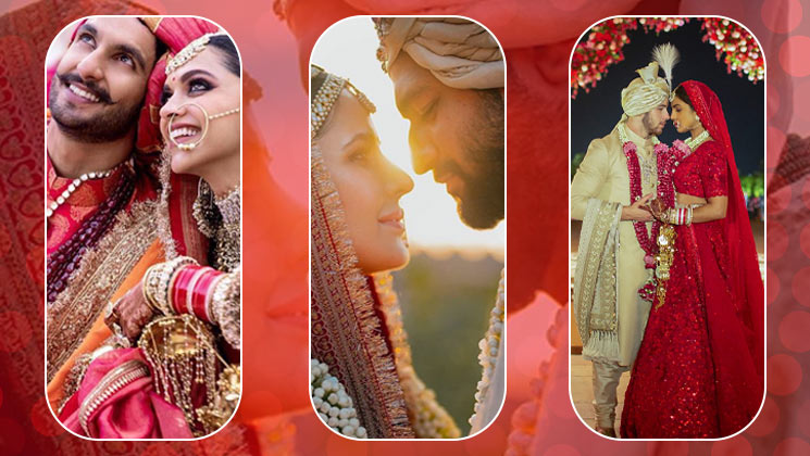 Vicky Kaushal, Katrina Kaif, wedding pics, Deepika padukone, Ranveer singh, Priyanka chopra, Nick jonas