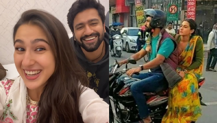 Vicky Kaushal, Sara Ali Khan, leaked pics