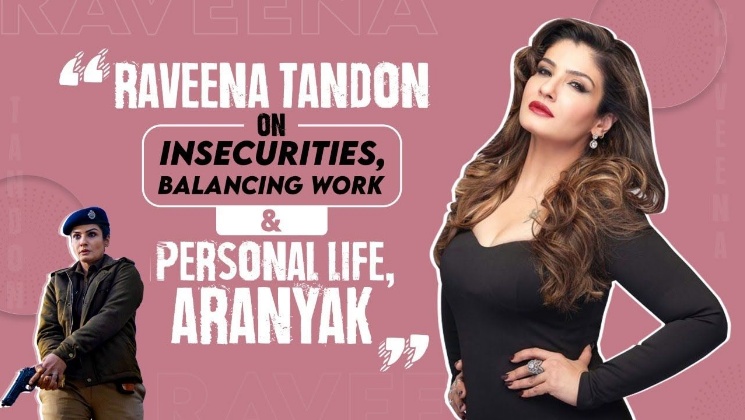 raveena tandon, raveena tandon video, raveena aranyak, aranyak netflix,