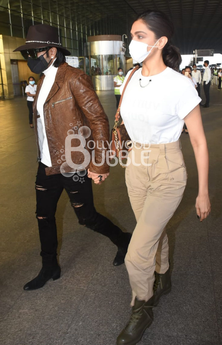 Ranveer Singh and Deepika Padukone look classy