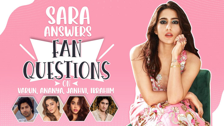 Sara Ali Khan, Varun Dhawan, Ibrahim Ali Khan, Janhvi Kapoor, Ananya Panday, Dhanush