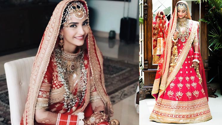 Sonam Kapoor, Anuradha Vakil lehenga, costliest bridal outfit