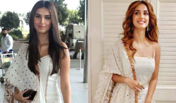 Fashion Faceoff: Tara Sutaria or Disha Patani, who wore white & golden sharara set better?