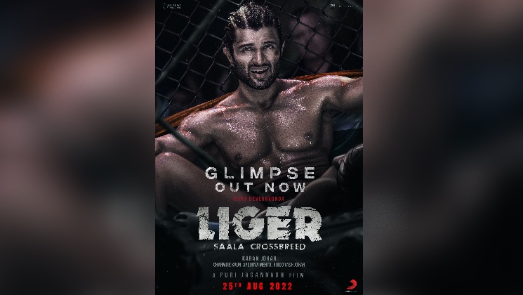 liger, liger first glimpse, vijay deverakonda