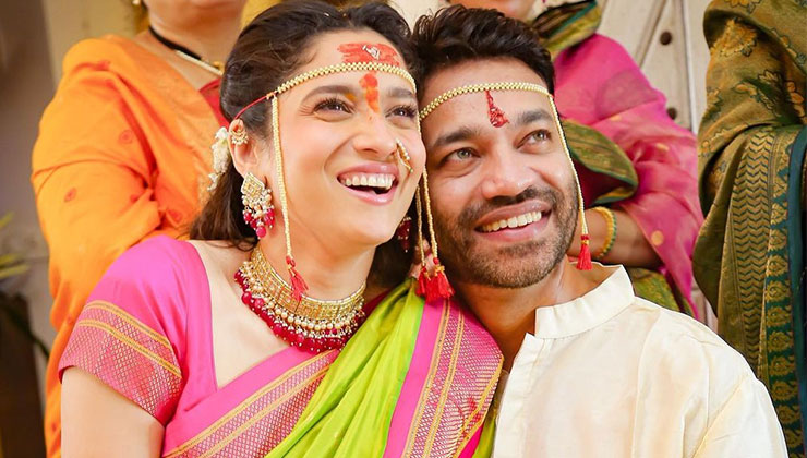 ankita lokhande vicky jain wedding , ankita lokhande, vicky jain, ankita vicky pics