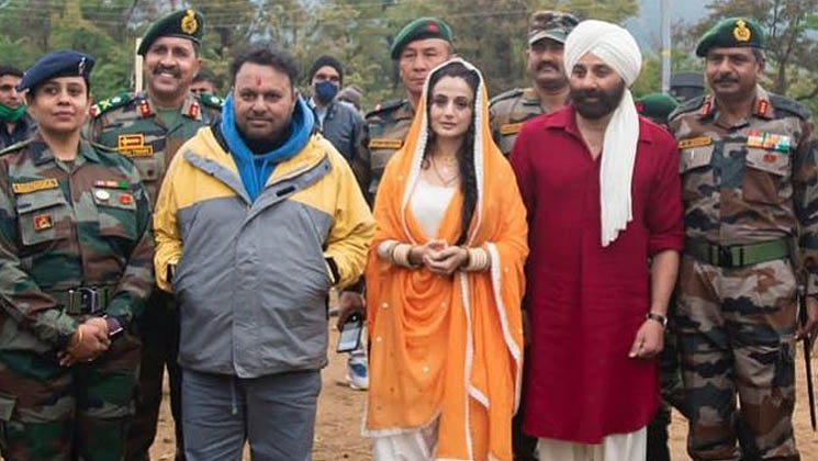 gadar 2 first look, sunny deol, ameesha patel, sunny deol gadar 2 first look, ameesha patel gadar 2 first look