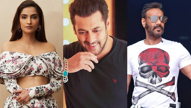 salman khan birthday, salman khan, sonam kapoor, ajay devgn
