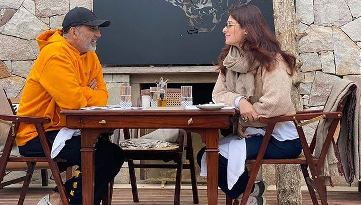 Twinkle Khanna shares funny possibility from anniversary chat with Akshay Kumar of what would happen if they met at a party today
