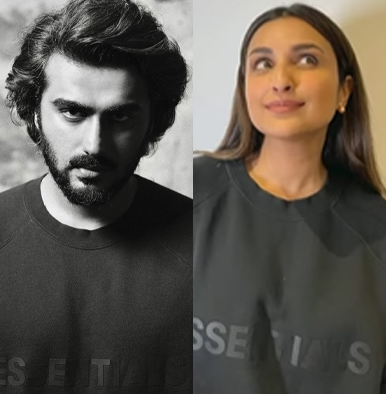 Parineeti Chopra is overjoyed as Arjun Kapoor gifts her his sweatshirt, Who wore it better?